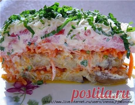 САЛАТ «БАКЛАЖАННЫЙ РАЙ»