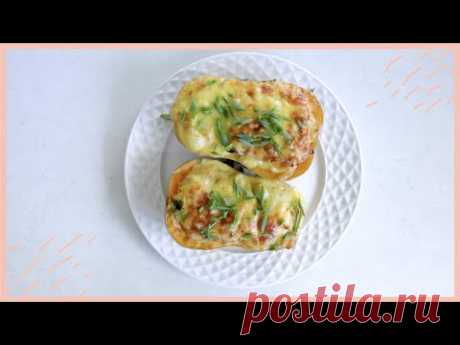 ТЫКВА ФАРШИРОВАННАЯ КУРИЦЕЙ рецепт #низкоуглеводный #lchf #кето