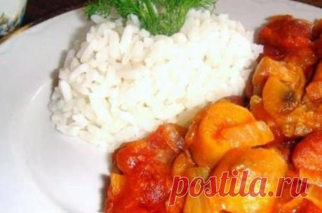 Гуляш из фасоли с фенхелем и грибами / Простые рецепты