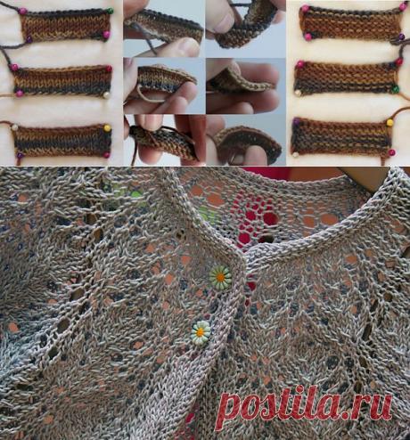 КРАСИВОЕ ЗАКРЫТИЕ И ОБВЯЗКА ПЕТЕЛЬ.