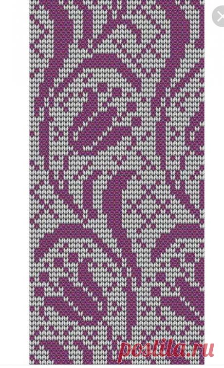 И снова подборка жаккардовых узоров для Вашего творчества. | Всё в жизни связано. | Яндекс Дзен