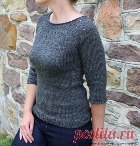 "Простейший свитер" - Simplest Sweater by Juliet Romeo Juliet.