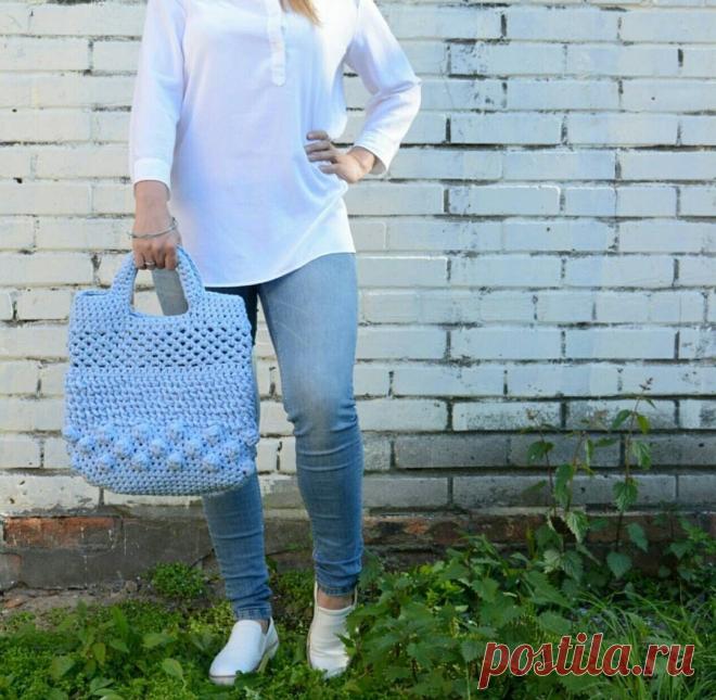 Дома нескучно. Вяжем авоську! | УСАДЬБУШКА | Яндекс Дзен