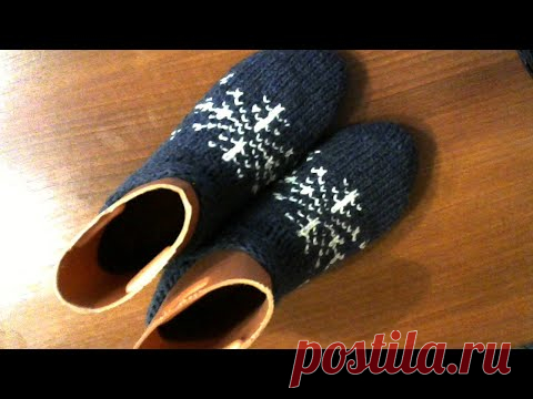 Вяжем простые следки на 2-х спицах.#мастеркласс #красивыйузор #вязание #knitting #лучшее #мк - YouTube
