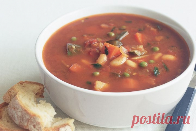 Italian vegetable and white bean soup
