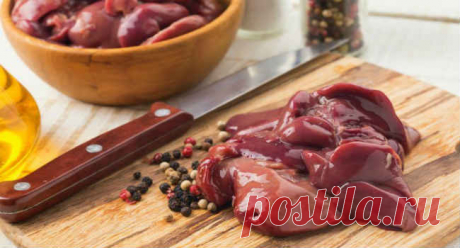 Как приготовить куриную печень на сковороде 🚩 Продукты питанияя