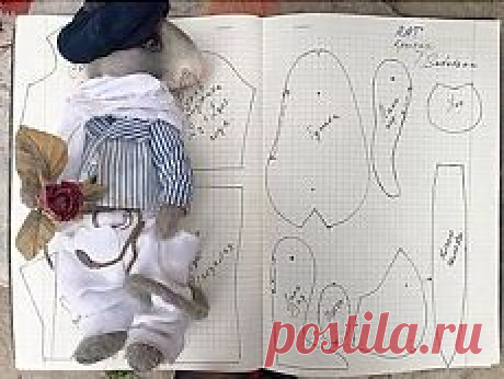Товары для рукоделия, швейная фурнитура, ткани.
 Джентльмен Мышь. Автор Татьяна Садовская.