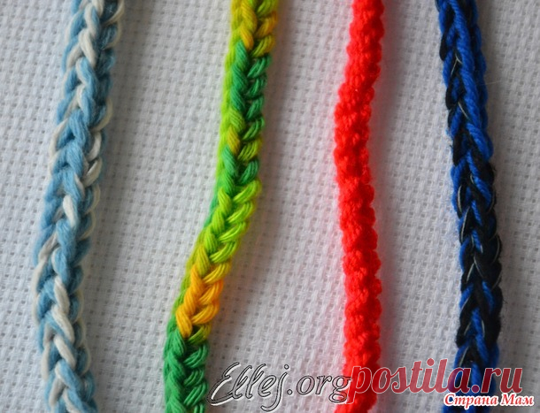 Очень простой шнур крючком МК - Страна Мам