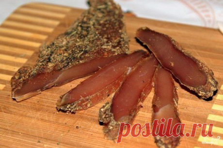 БАЛЫК (ПАСТРОМА) ИЗ КУРИНОГО ФИЛЕ