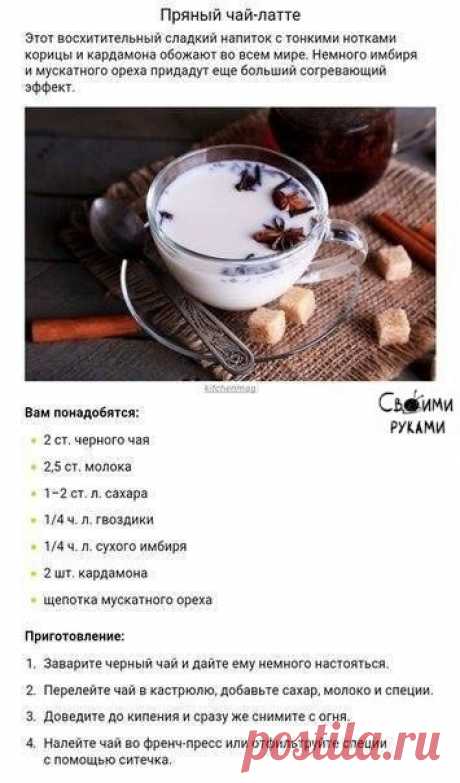 8 вкуснейших согревающих напитков.