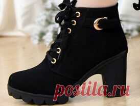 boot factory Picture - More Detailed Picture about Autumn winter 2014 women new plus velvet short boots thick heels wild black matte female korean OL Martin boots XZ03 Picture in Women's Boots from MoMaek foreign trade | Aliexpress.com | Alibaba Group