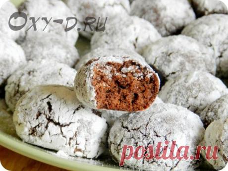 Печенье &quot;шоколадные трещинки&quot;