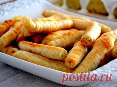 Вкуснейшие мини-пирожки из лаваша с сыром
