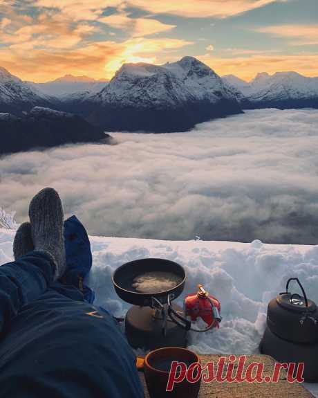 Замечательные снимки горных пейзажей