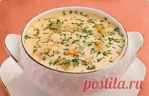 Кулинарные Рецепты и Новости: Сырный суп.