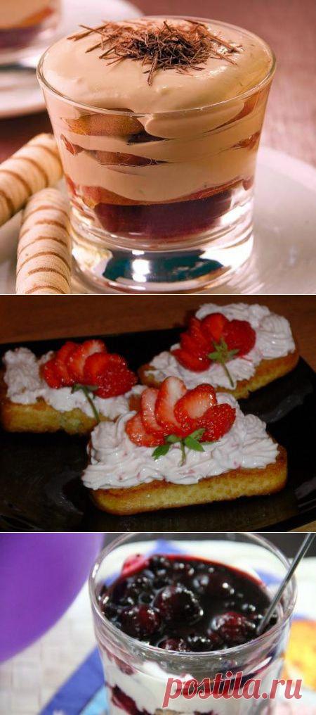 Рецепты творожного десерта | Домохозяйки