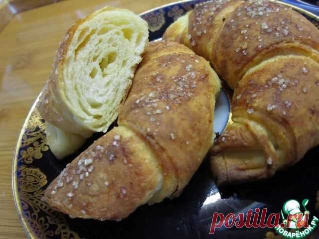 Необычные и очень вкусные, очень нежные круассаны