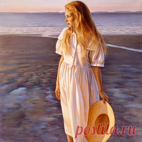 Ее судит толпа и считает слегка странноватой,А она так упрямо живет в ожидании счастья,
У нее между ребер, наверно, прослойка из ваты,А иначе бы сердце давно разлетелось на части!
Она бродит по лужам в резиновых красных сапожках,
И не прячет веснушки под маску тонального крема,
Она кормит с ладошки бродячую рыжую кошку,
И смеется в лицо самым сложным житейским проблемам,
Ей конечно непросто… Точней, ей действительно тяжко!
Жить на свете вот так ощущая и мысля,И в глазах у ...