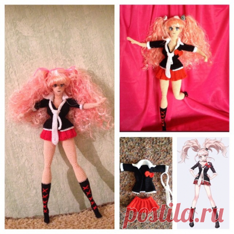 Связано по фан- арту.. #GPInstaFrame # #photography #instalike #bestoftheday #weamiguru #amigurumi #handmadedoll #handmadetoys Кукла продана / Doll Sold out