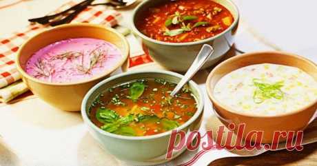 Польза супов - Советы домохозяйкам