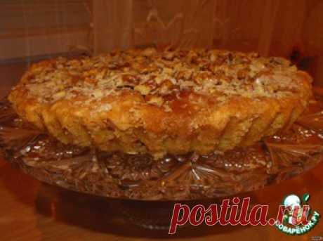 &quot;Мокрый&quot; яблочный пирог - кулинарный рецепт