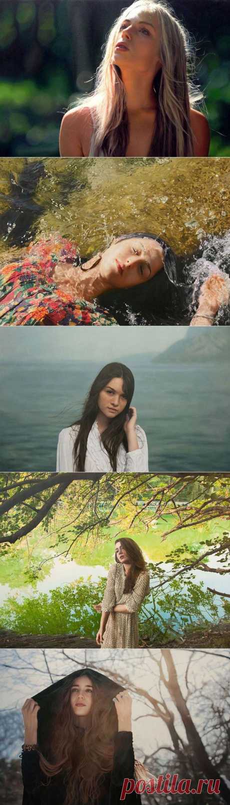 Гиперреализм: женские портреты, написанные маслом | Изюминки