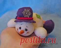 Игрушка Весёлый снеговик. Крючком. МК. / Форум почитателей амигуруми (вязаной игрушки)