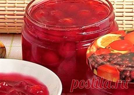 Варенье из черешни рецеп