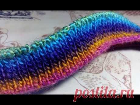 Аккуратная резинка 1 на 1 по кругу - YouTube