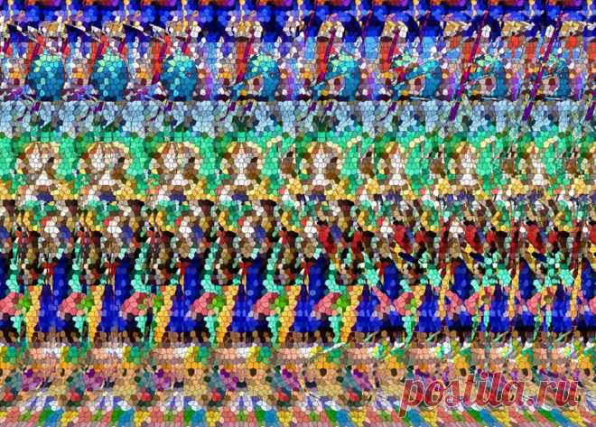 Невероятные стереокартинки для улучшения зрения! | Викиум | Яндекс Дзен