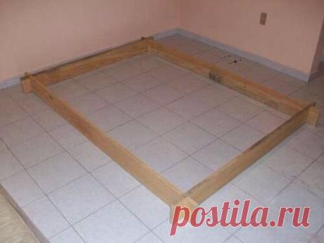 Кровать из дерева своими руками