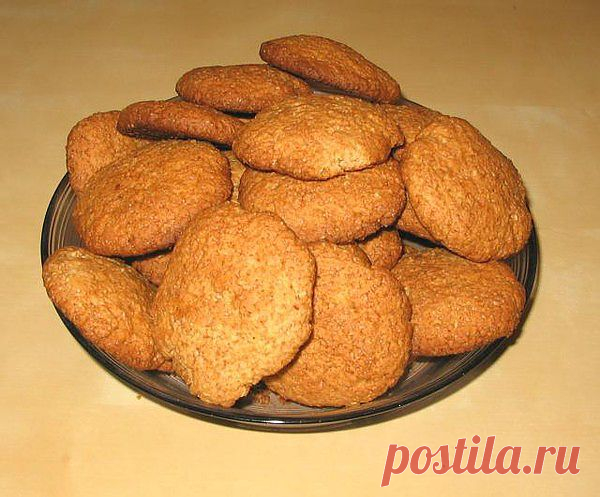Овсяные печеньки - Выпечка и сладости - Рецепты - Дети@Mail.Ru