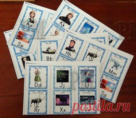 Лото &quot;Английский язык с Анной и Эльзой&quot; (Вчимо англійську абетку разом з Анною та Ельзою). Уникальное лото &quot;Учим английский алфавит с Анной и Эльзой (English alphabet)&quot;  поможет вашему ребенку легко выучить все буквы английского языка в компании с любимыми героями из мультфильма &quot;Холодное сердце&quot;.  Кроме того игра направлена на развитие интеллекта, логики и внимания.