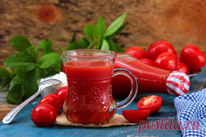 Самый быстрый томатный сок: не нужна ни мясорубка, ни соковыжималка (закатываю и на зиму) | ПРО красивости: косметика, кухня | Яндекс Дзен