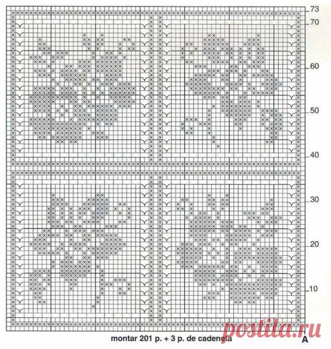 схема филейного узора крючком: 2 тыс изображений найдено в Яндекс Картинках