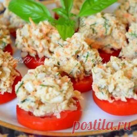 Простая и вкусная закуска из рыбных консервов от Наташи Чагай