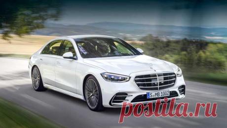 Полностью рассекречен седан Mercedes-Benz S-класса 2021 года