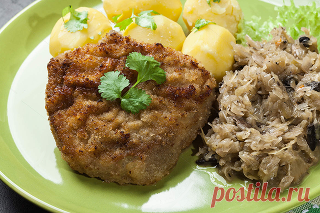 Бифштекс по-венски — Сад Заготовка