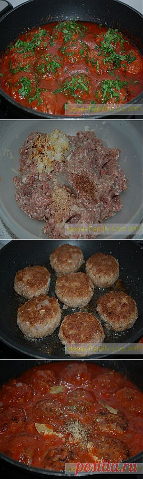Кулинарные рецепты Котлеты в соусе &amp;raquo; Кулинарные рецепты