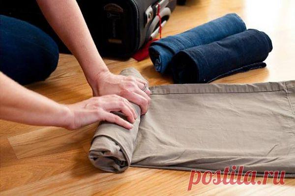 Чтобы одежда не помялась | Хитрости жизни