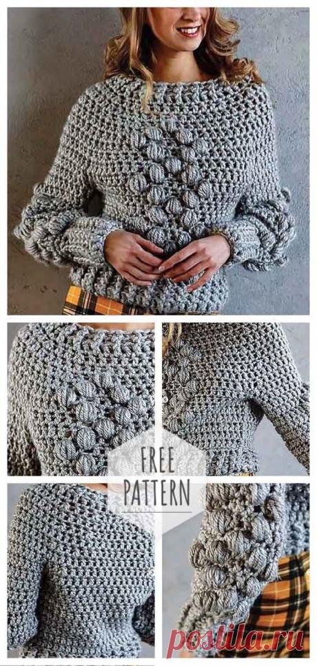 Women Knit Top Free Pattern