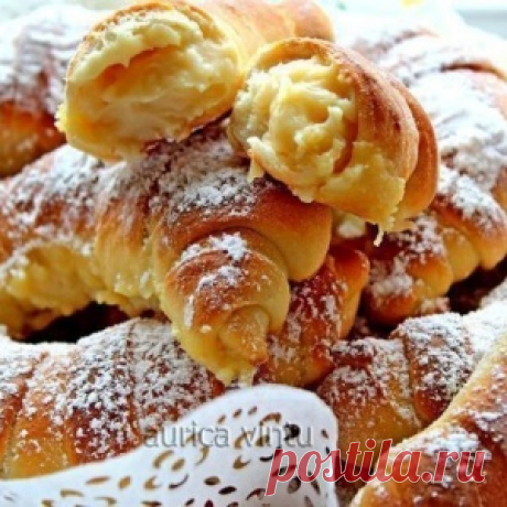 Булочки с кремом.