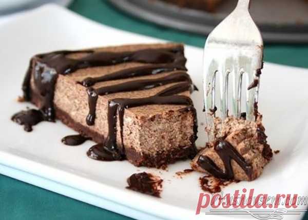 Кофейный чизкейк без выпечки 