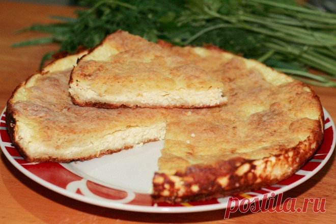 Пирог Хачапури (Пирог с брынзой или сулугуни)