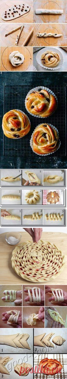 Красивейшая выпечка, МК в фотографиях, много интересных идей, часть 3