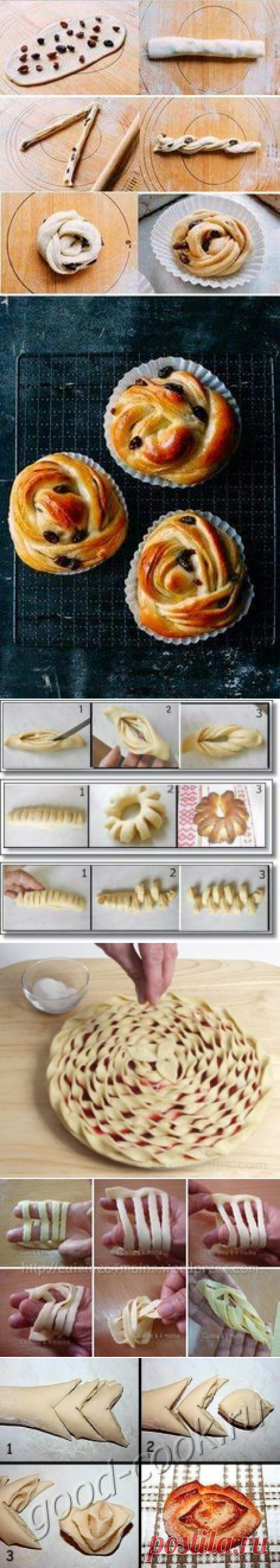 Красивейшая выпечка, МК в фотографиях, много интересных идей, часть 3