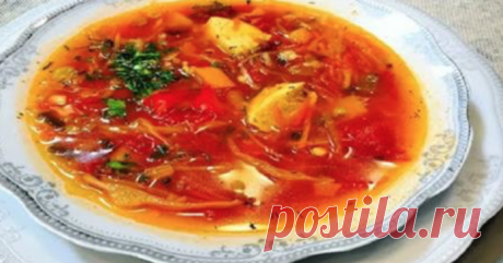 Вкуснейший борщ для худеющих — это не миф, а реальность.