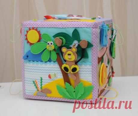По МК Светланы сшила развивающий кубик! Безумно благодарна за такой опыт! Теперь мечтаю сшить книжку для своей дочки. Шить было одно удовольствие! Все очень понятно, много фото, не возникло ни одной трудности! Спасибо, Светлана, Вам огромное! Всем рекомендую этот МК! Моей дочке очень нравится кубик)))