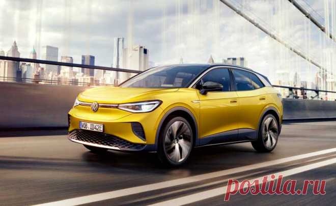 Volkswagen ID.4 2021: электрический кроссовер от 40 000 долларов