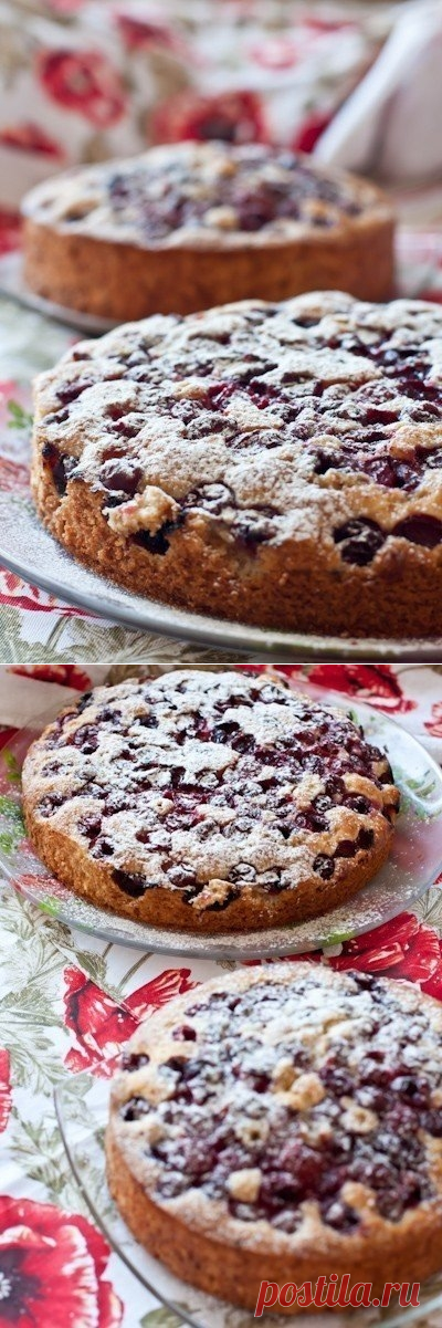 Как приготовить вишневые пироги - рецепт, ингредиенты и фотографии